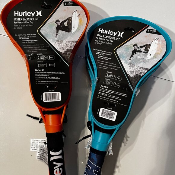 Lacrosse for Beach & Pool Use (2 sets - 4 sticks and 2 balls) (new) (home/g/x) - Picture 1 of 16